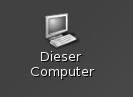 Symbol 'Dieser Computer' Die Grafik ist selbsterkl&amp;amp;amp;auml;rend.  