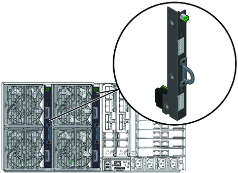 image:An illustration of the fan module controller boards.