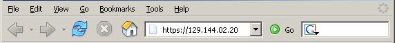 image:Sample ILOM IP address