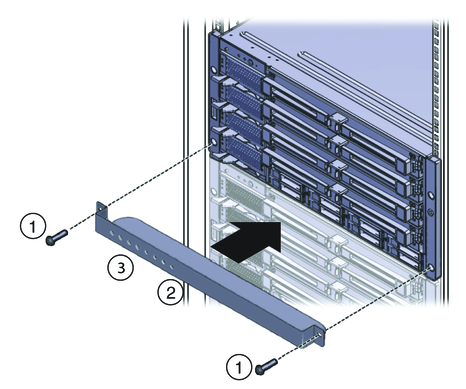 image:Inserting front shipping bracket.