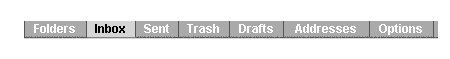 Messenger Express Main Function Tabs, With Default Labels