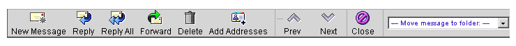 In this figure the "Compose" tool is moved to the right and "Previous"  is  abbreviated to "Prev."