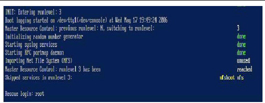 A screenshot showing the ifconfig command.