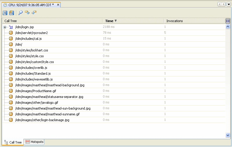 Graphic showing a Snapshot View window with some snapshot results.