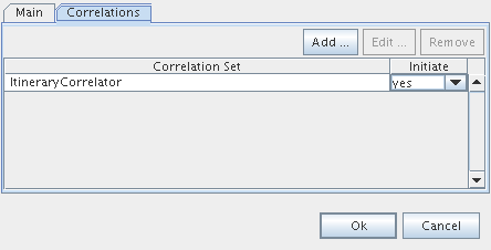 Correlations Tab