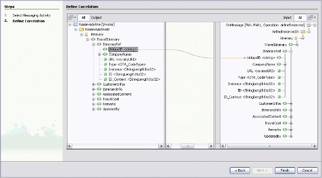 The Correlation Wizard. Step2.