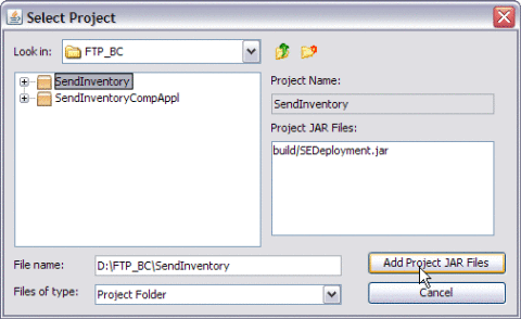 Add JAR File