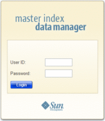 Figure shows the login page of the MIDM.