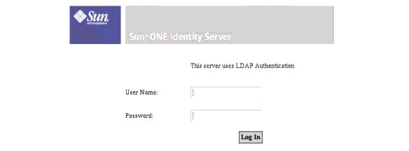 LDAP Authentication Login Requirement Screen