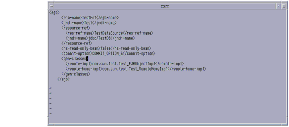 This figure shows Commit Option settings.