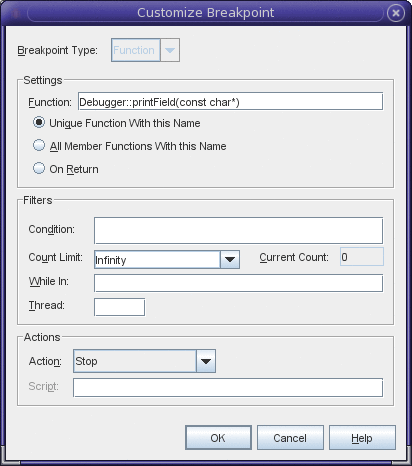 �֥֥졼���ݥ���Ȥ򥫥����ޥ��� ��Customize Breakpoint�ˡץ%����?�ܥå���