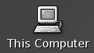 This Computer icon. The graphic describes the context.