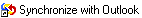 Synchronize with Outlook shortcut