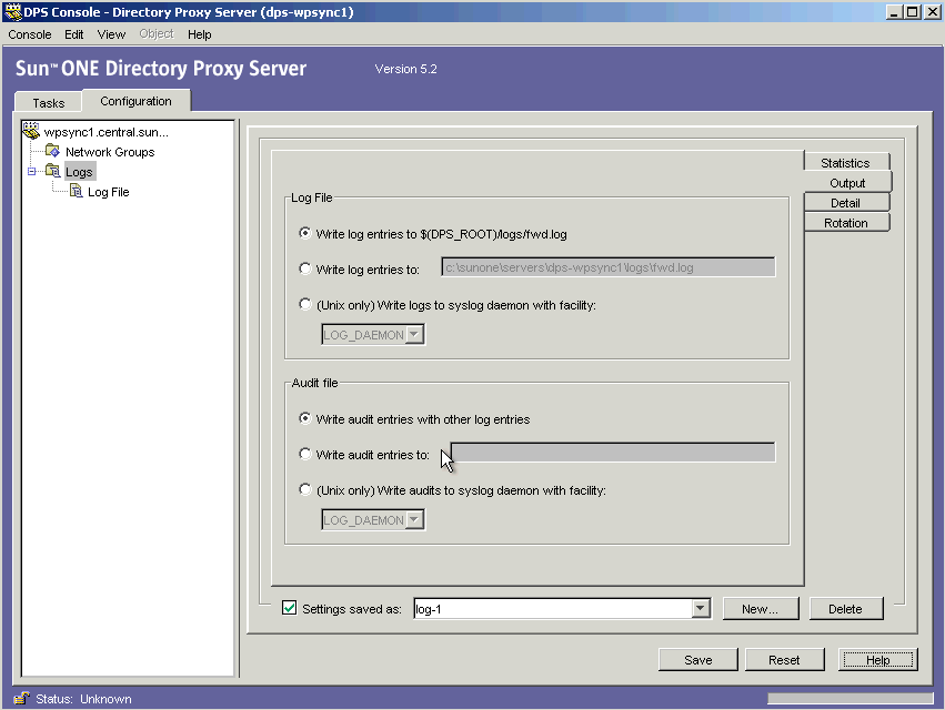 Directory Proxy Server  ����־��������ڡ�
