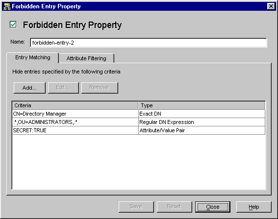 Directory Proxy Server ����ֹ����Ŀ������Ŀƥ�䡱���ڡ�
