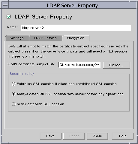 Directory Proxy Server LDAP Ae [[K] C
