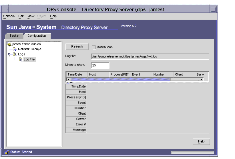 Directory Proxy Server ���ꥨ�ǥ������󥽡���Ρ֥����ե�����ץ�����ɥ���