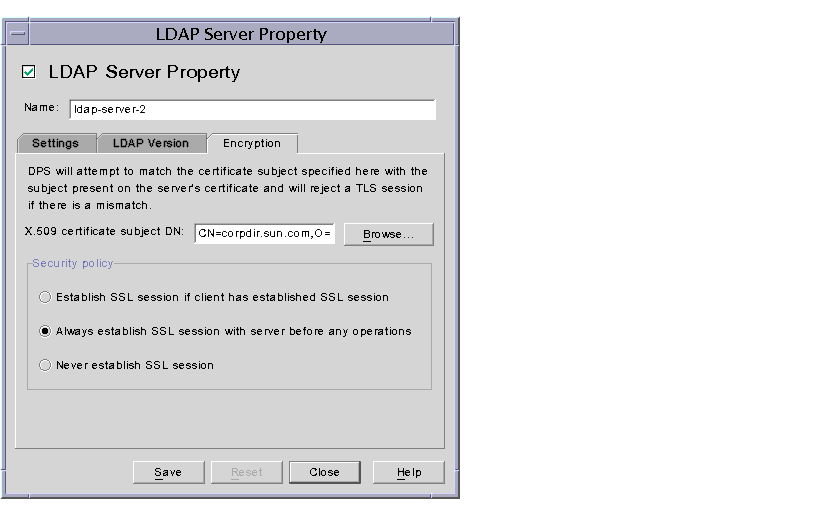 Directory Proxy Server ���ꥨ�ǥ������󥽡���Ρ�LDAP �����С��ץ��ѥƥ��ץ�����ɥ� (�ְŹ沽�ץ���)��