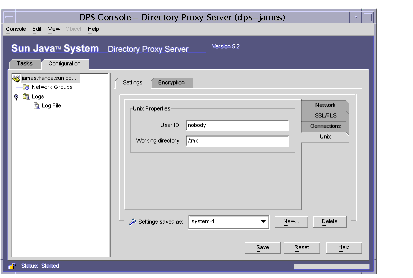 Directory Proxy Server ���󥽡���Ρ�����ץ�����Ρ�UNIX�ץ��֡�