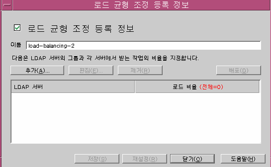 Directory Proxy Server �ε� ���� ���� ��� ���� â