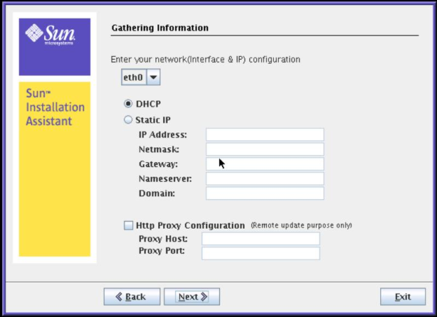 image:Graphic showing the Gathering Information screen.