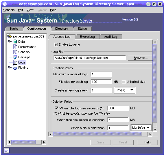 Directory Server 󥽡κǾ̥٥ˤץ֤ǡ֥ץΡɾΥեΥơ󥳥ȥɽ̤Υץ
