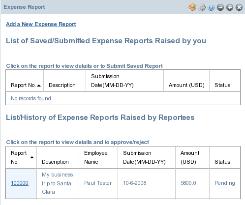 To Approve an Expense Report