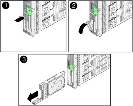 image:Figure shows removal of a drive.