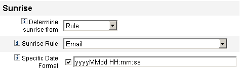 Provisioning a new user by evaluating a rule.