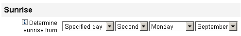 Provisioning a new user by date.