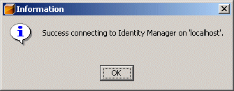 Test connection is successful.