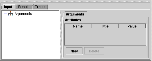 Input Tab pane