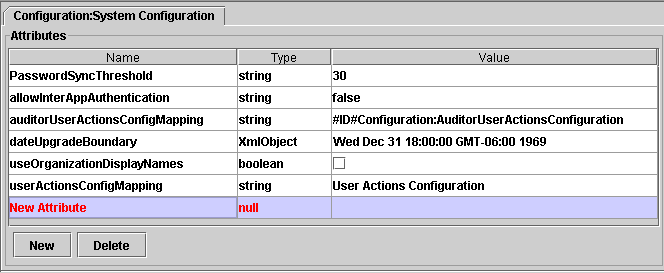 New BPE generic object attribute