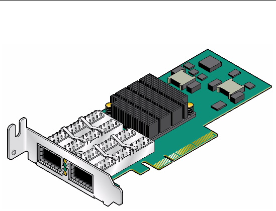 Figure shows the PCIe card 