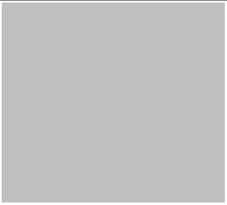 Figure showing one person at each side of the array positioned at the bottom of the 2-post rack. 