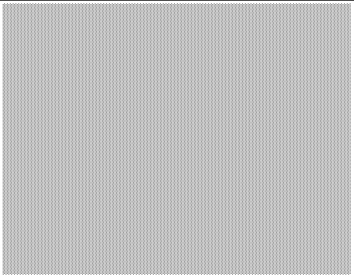 Figure showing the location of the four 10-32 screws used to secure the array to the front of the 2-post rack