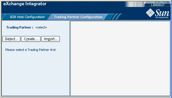 ePM Window With Trading Partner Configuration
Tab Selected