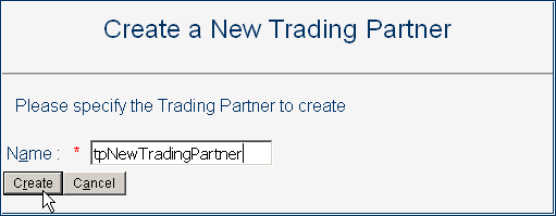 Naming a New Trading Partner