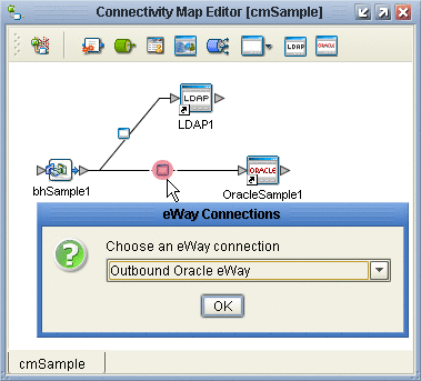 Configuring the Oracle External as Outbound