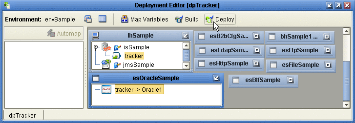 Deployment Profile dpTracker Being Deployed