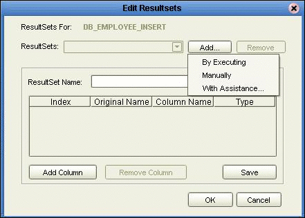 ResultSet の編集