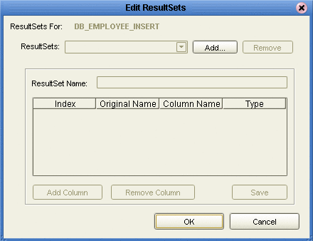 ResultSet の編集