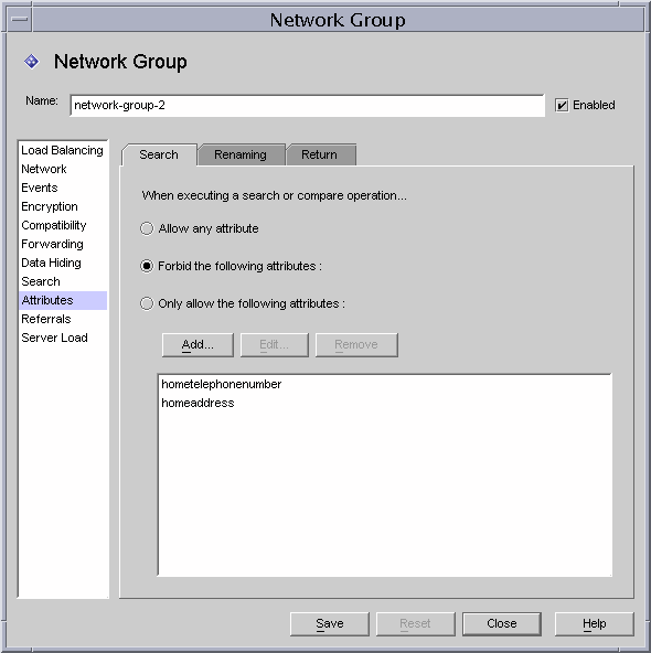 Directory Proxy Server   Ʈũ ׷ Ӽ/˻ â
