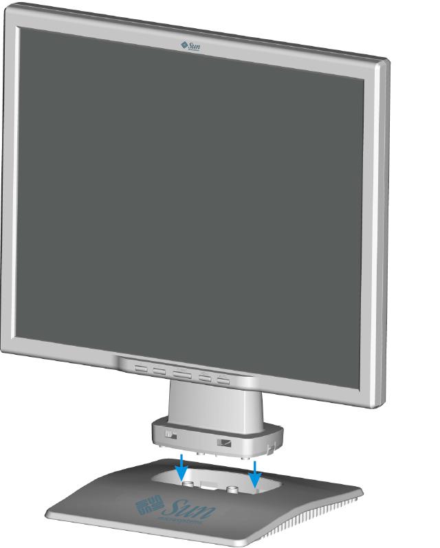 A side view of the monitor is shown.