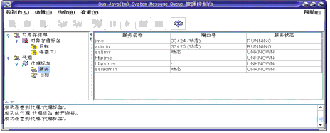 Message Queue Administration Console ڡѡдڵ㡣ݴʾڵݡ