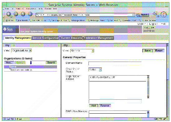 Access Manager (formerly Identity Server) Console.
