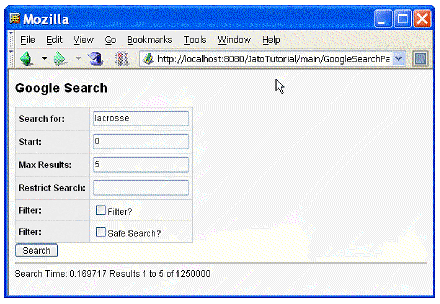 This figure shows a Google Search (in this case, the search is for lacrosse).