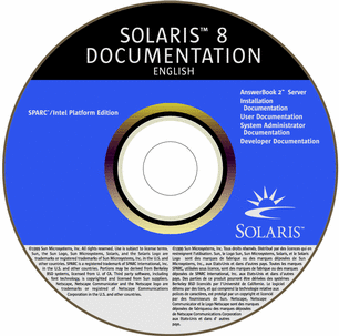 CDs for Solaris 8 (Solaris 8 Advanced Installation Guide)