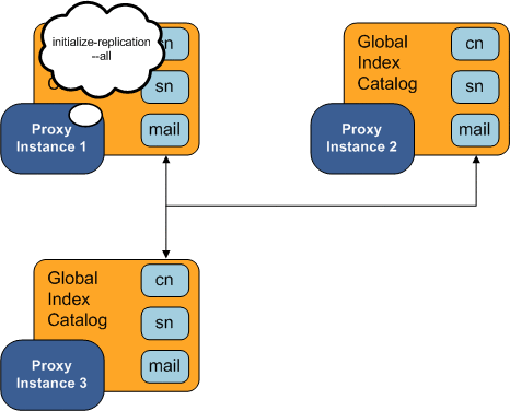 Overwriting the Contents of Replicated Global Index Catalogs