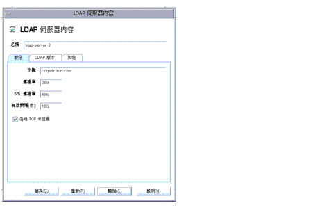 Directory Proxy Server [LDAP ���A�����e] �� [�]�w] �����C
